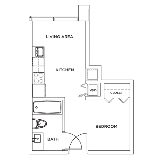 Wynwood - 1 Floorplan Image