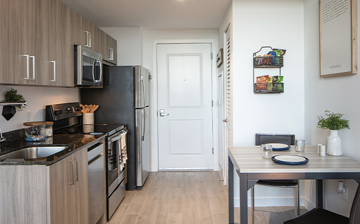 Kitchen and Dining Area