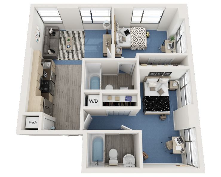 The Biscayne Floor plan