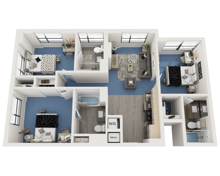 The Coral Floor plan